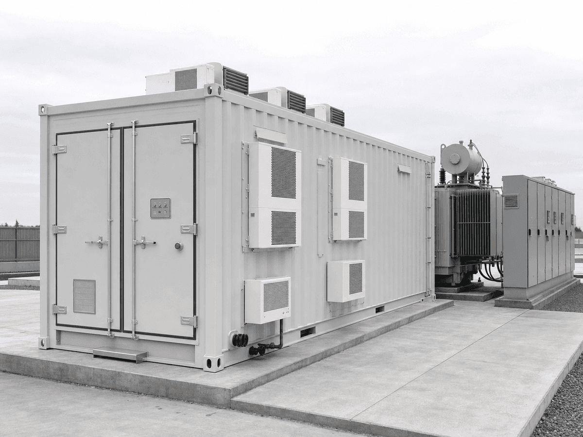 10MWh Grid Frequency Regulation BESS - 10MW/10MWh LFP Utility System