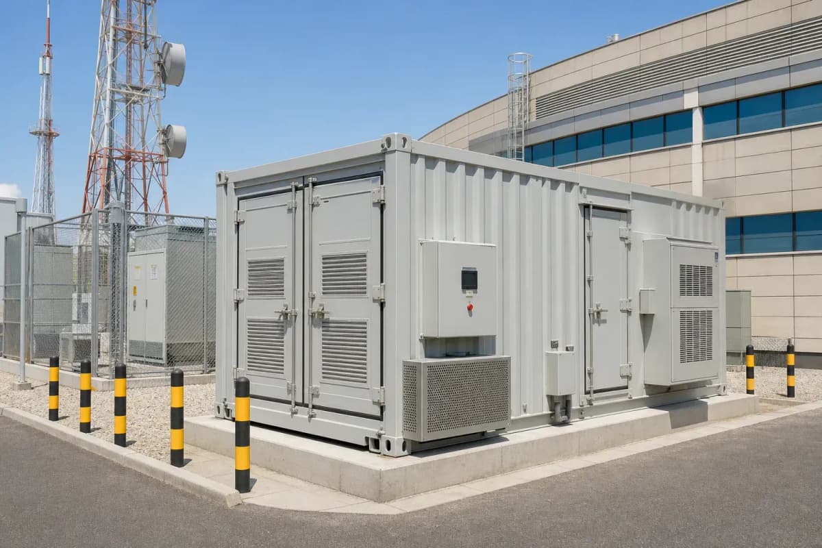 150kWh Telecom Backup LFP - 300kW Container BESS