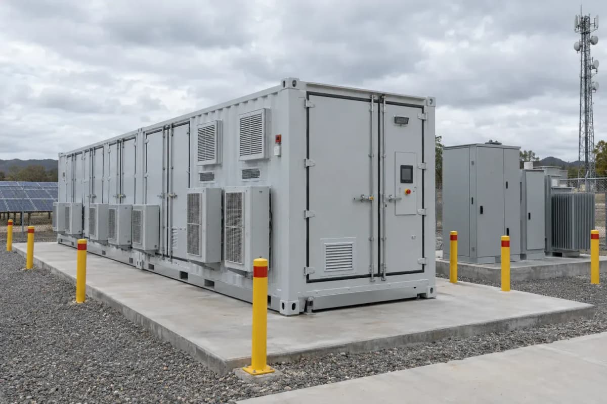 2MWh Telecom Backup LFP - 4MW 40ft Container BESS
