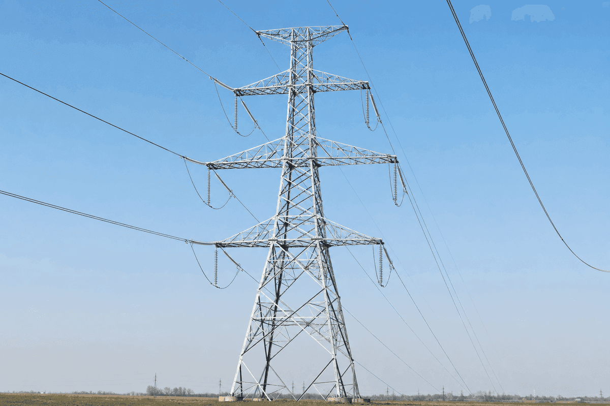 71m 500kV Heavy Lattice Tangent Tower Flanged - UHV Transmission Structure