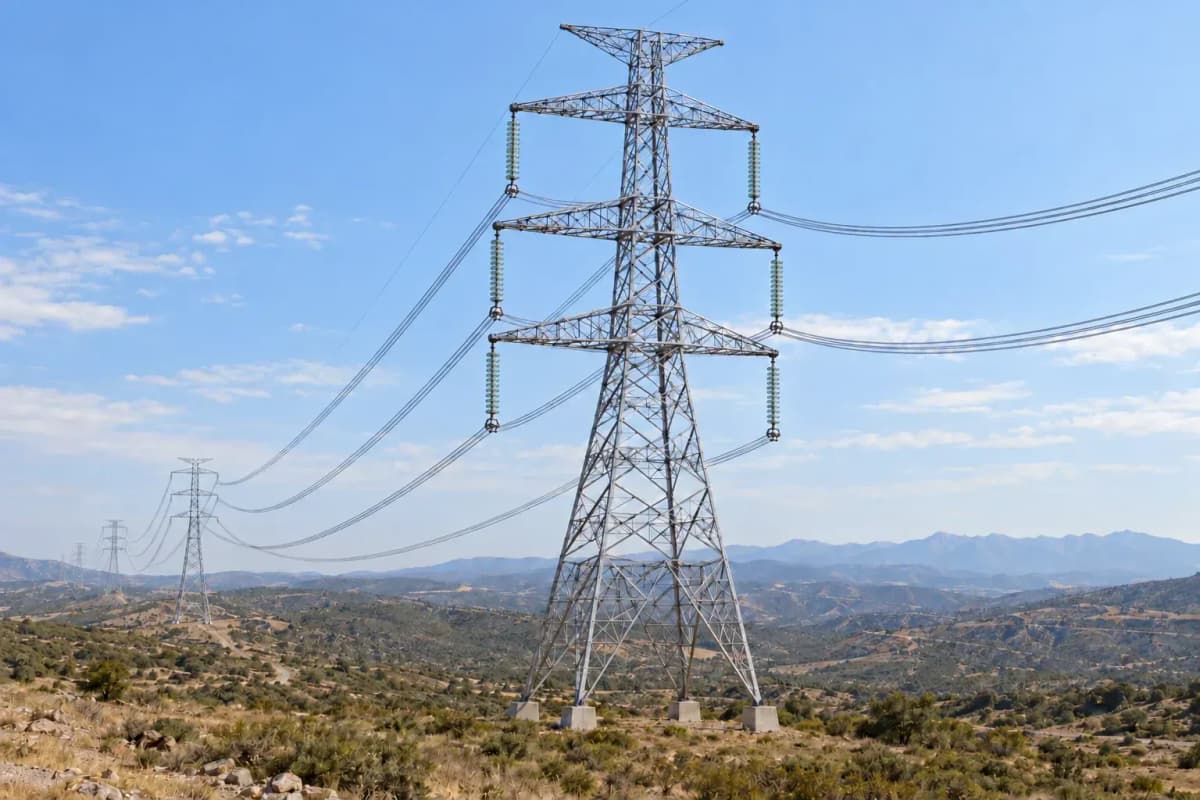 102m 1000kV Heavy Lattice Tangent Tower Slip-Joint - UHV Double-Circuit Transmission Structure