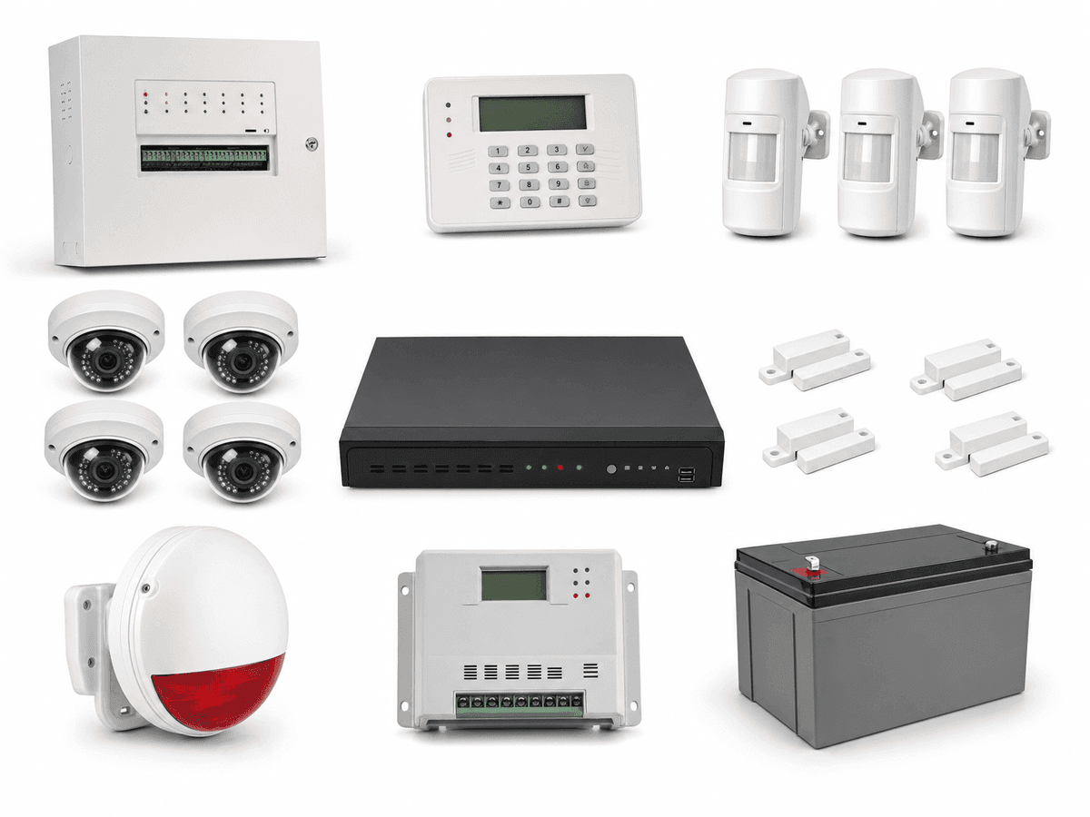 Border Checkpoint 32-Zone Off-Grid - 16 Cameras, 32 Detectors