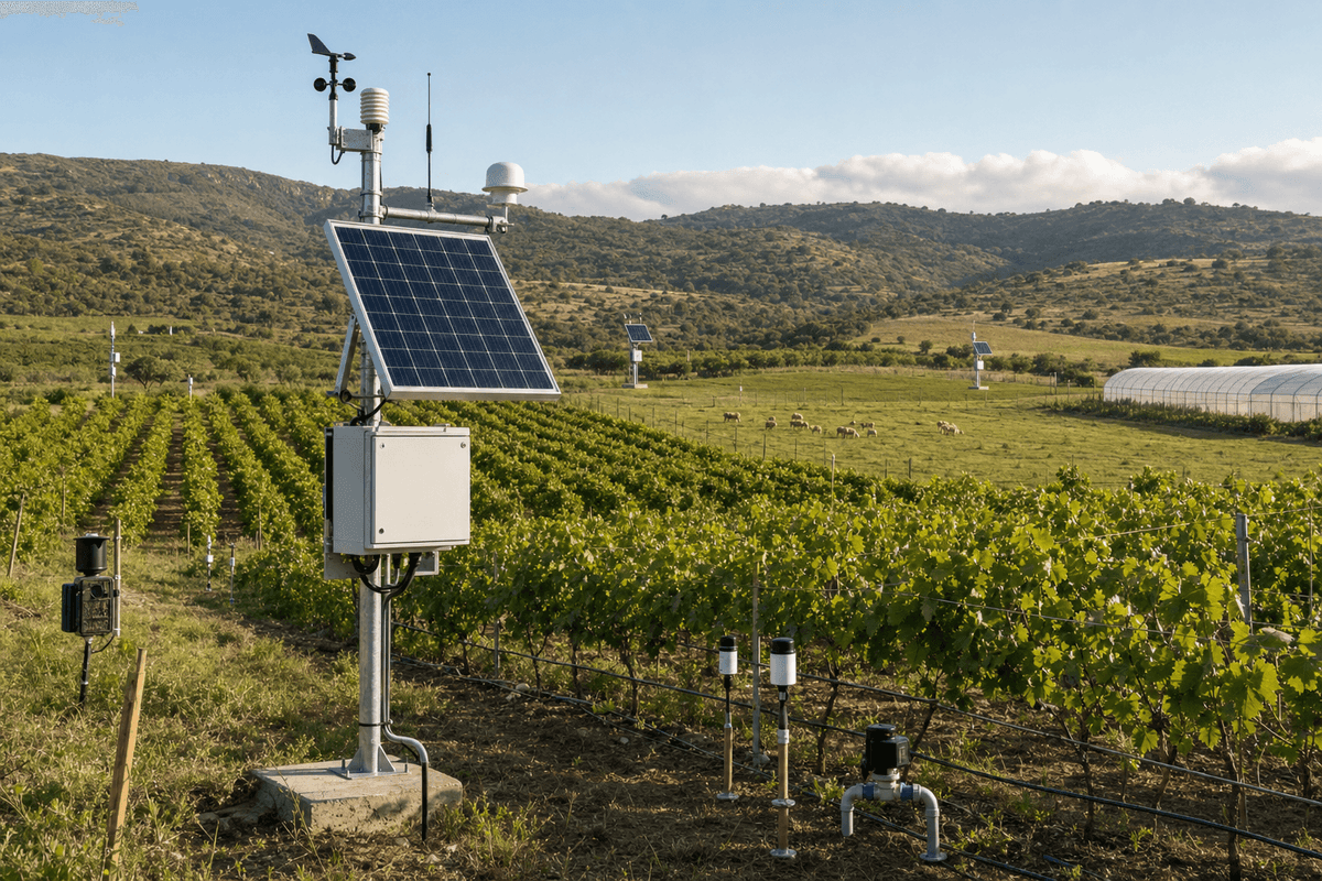 Complete Farm System 80ha - Professional IoT Monitoring for Mixed Farming