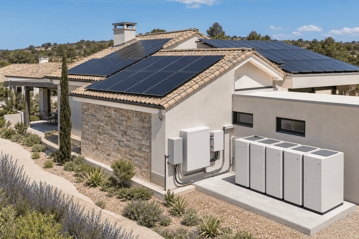 20kW+50kWh Residential Solar+Storage - Hybrid TOPCon LFP System