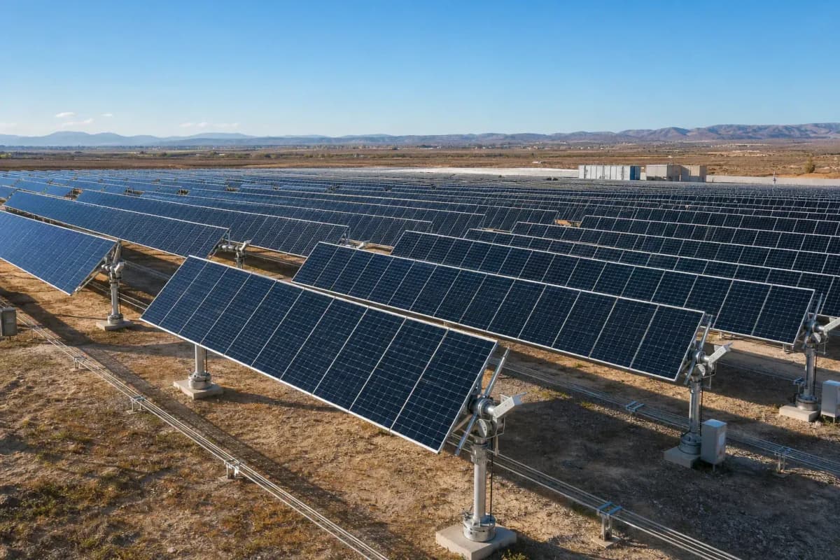 2.4MW Solar Farm TOPCon 2-axis Tracker - EPC System