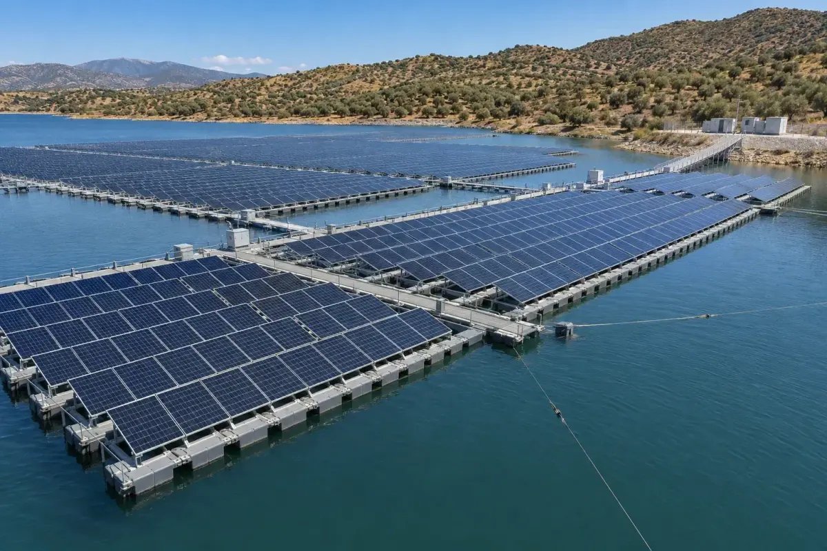 4.6MW Solar Farm Bifacial Floating - EPC-Ready FPV System