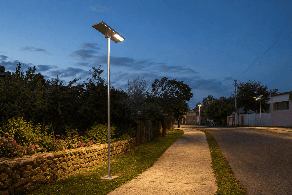 35W All-in-One Solar Street Light - High-Efficiency Community Illumination
