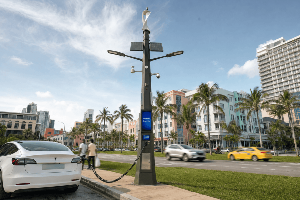 Kampala Flood-Prone Corridors and 5G Readiness: Smart Streetlight Hybrid 13m Configuration Guide