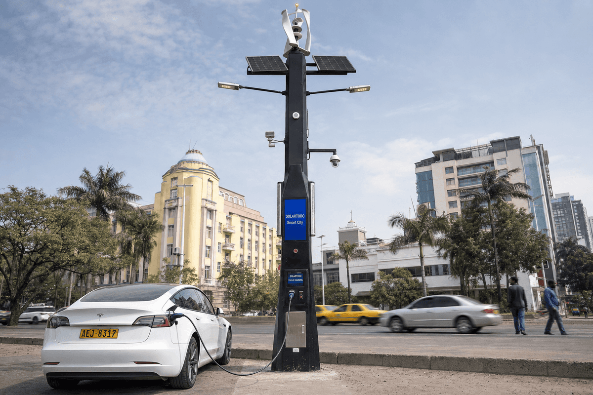 Harare load-shedding streets and 30m corridors: Smart Streetlight hybrid configuration guide
