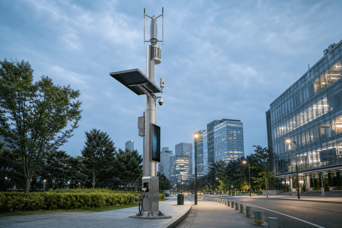 Smart Pole Structural Design: Wind Load and Multi-Device…
