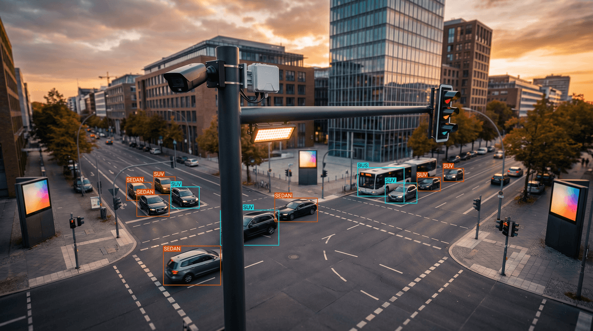 Berlin Smart Traffic System Deployment: 28-Intersection Upgrade with 4-in-1 AI Poles and TrafficGPT Platform