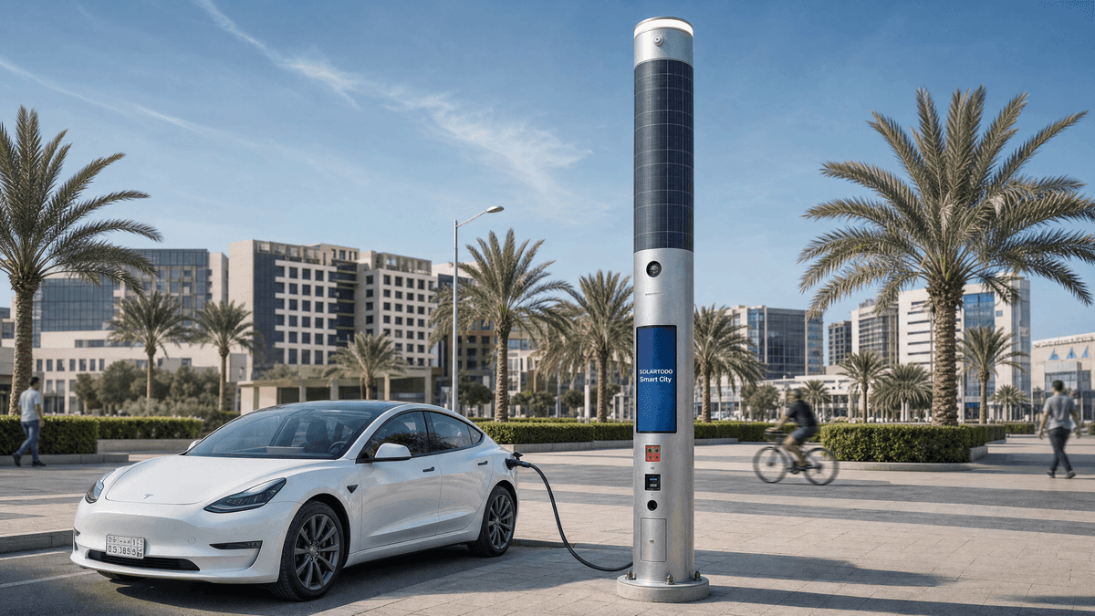 Jeddah Smart Streetlight Market Analysis: 10m Ø219mm Flush-Integrated Configuration Guide