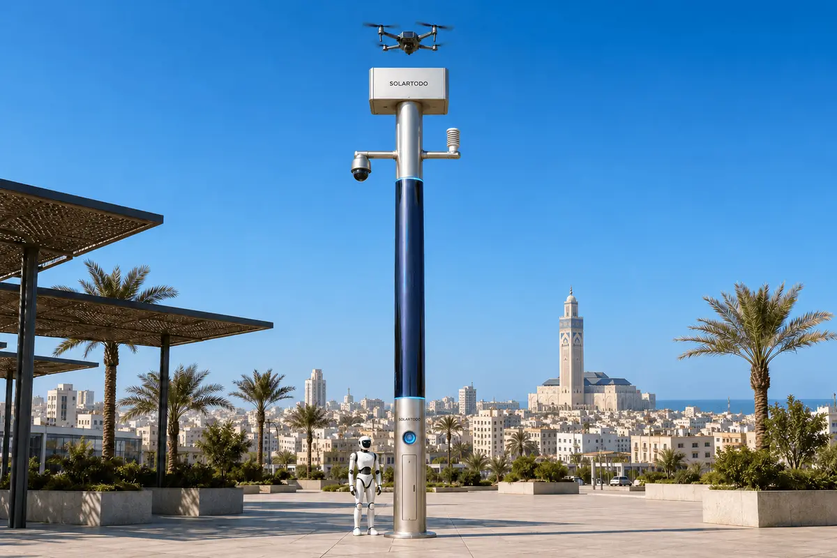 Casablanca Industrial-Park Border Watch: A Coverage-Based ROI Case — Casablanca, Morocco