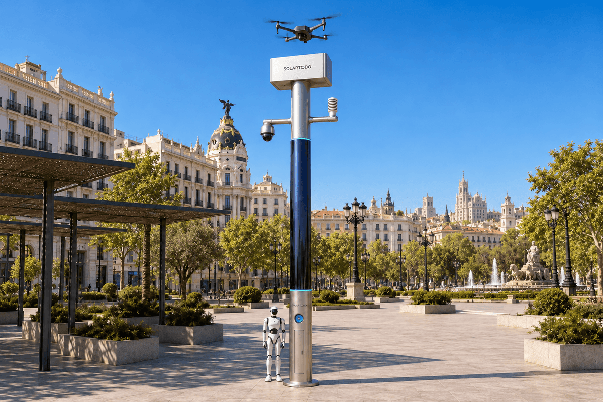 Madrid Security Infill: The Patrol-Frequency Case for SOLARTODO Sentinel — Madrid, Spain
