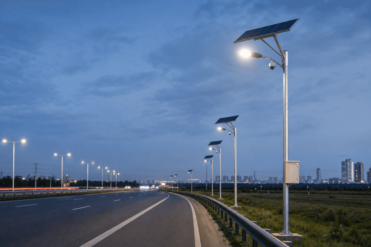 outdoor solar lighting for highway and road | SOLARTODO