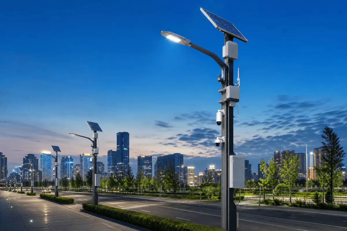 Smart Streetlight Connectivity: LoRaWAN vs NB-IoT vs 4G
