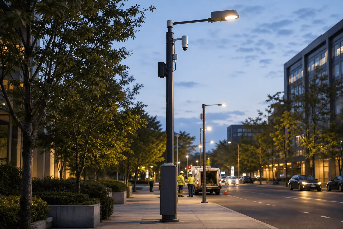 Retrofitting Existing Streetlights to Smart Poles: A…