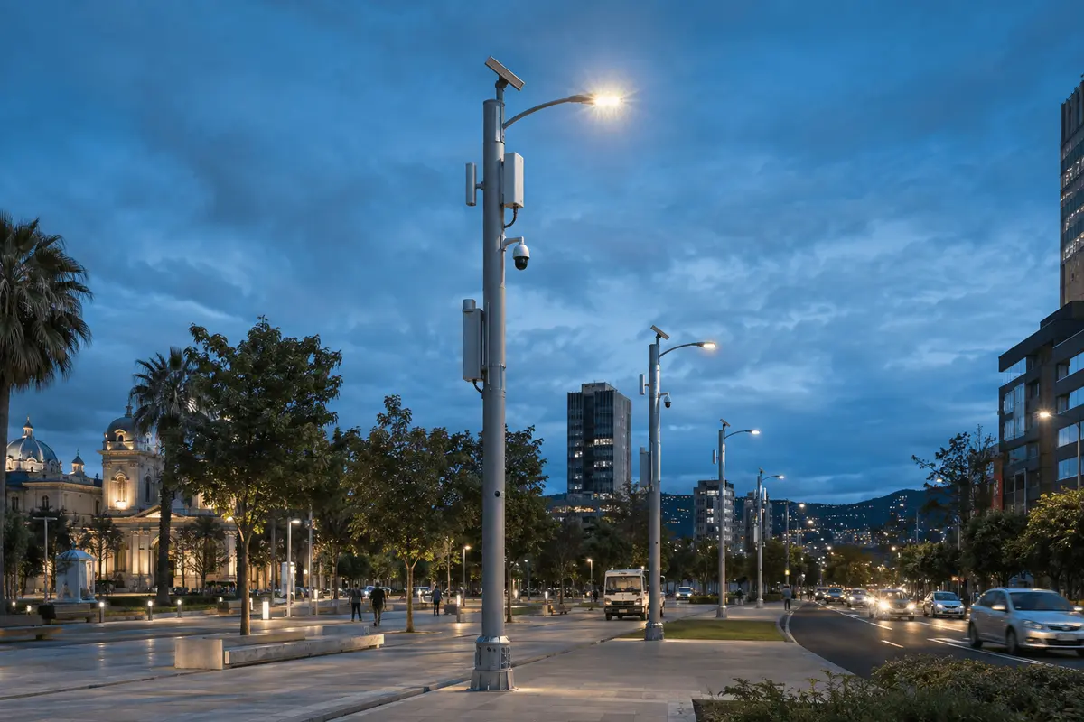Financiamiento BNDES/CAF para Proyectos de smart pole en…