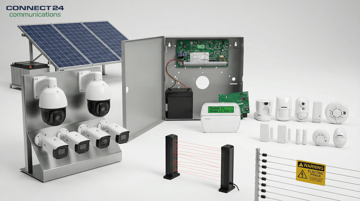 mobile deployment savings with Solar-Powered Security System
