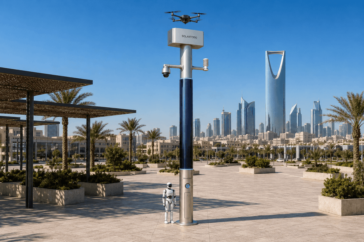 Dubai CBD Night-Response Procurement Case: SOLARTODO Sentinel Sky Hub — Dubai, UAE