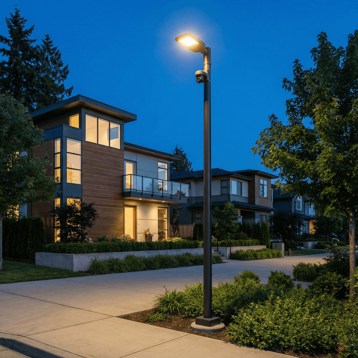 Smart Solar Streetlight Cost-Benefit for EV Corridors