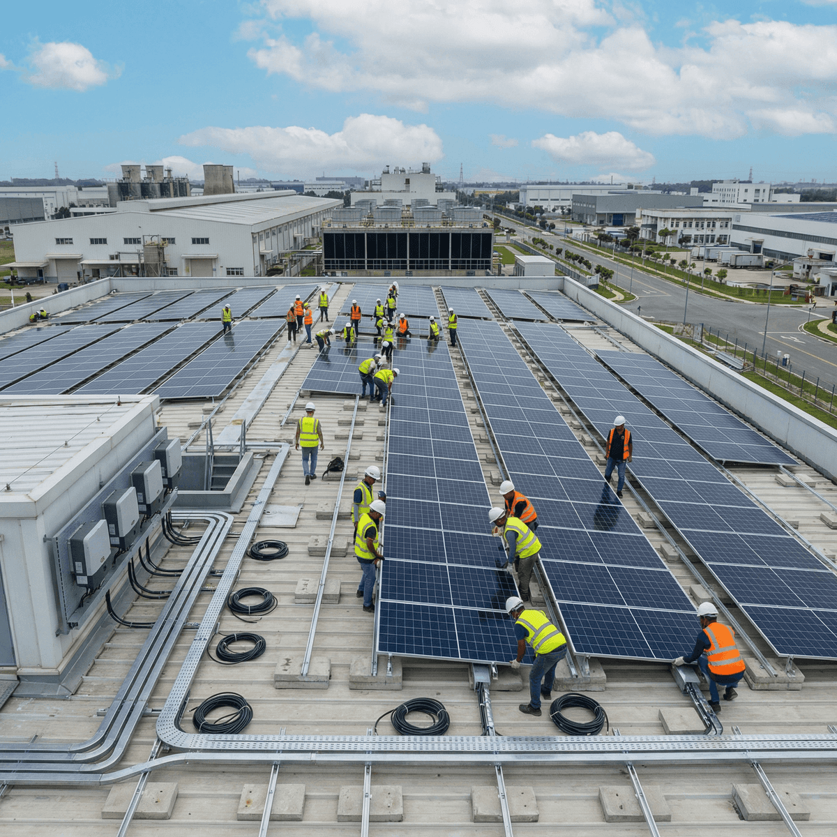Complete Guide to Commercial Solar PV Systems for shopping…